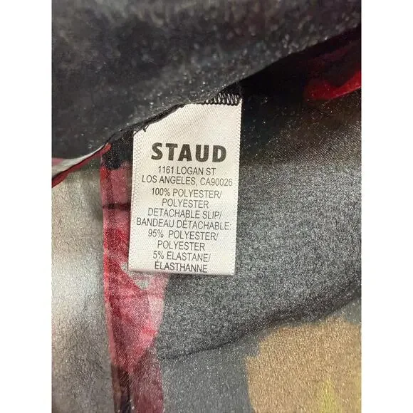 Staud CALLUNA DRESS FIRST BLOOM NIGHT maxi dress Small - Picture 4 of 5